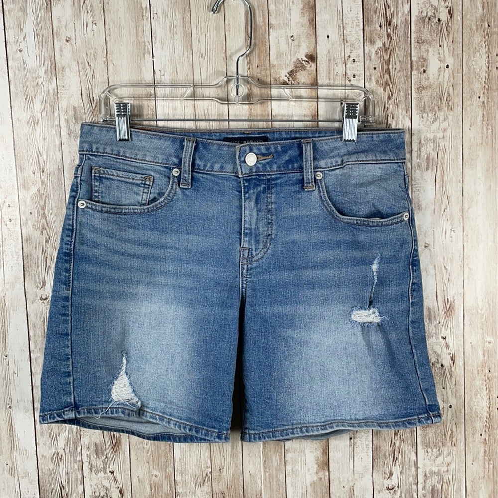 Lucky Brand The Roll Up Distressed Shorts Sz 27